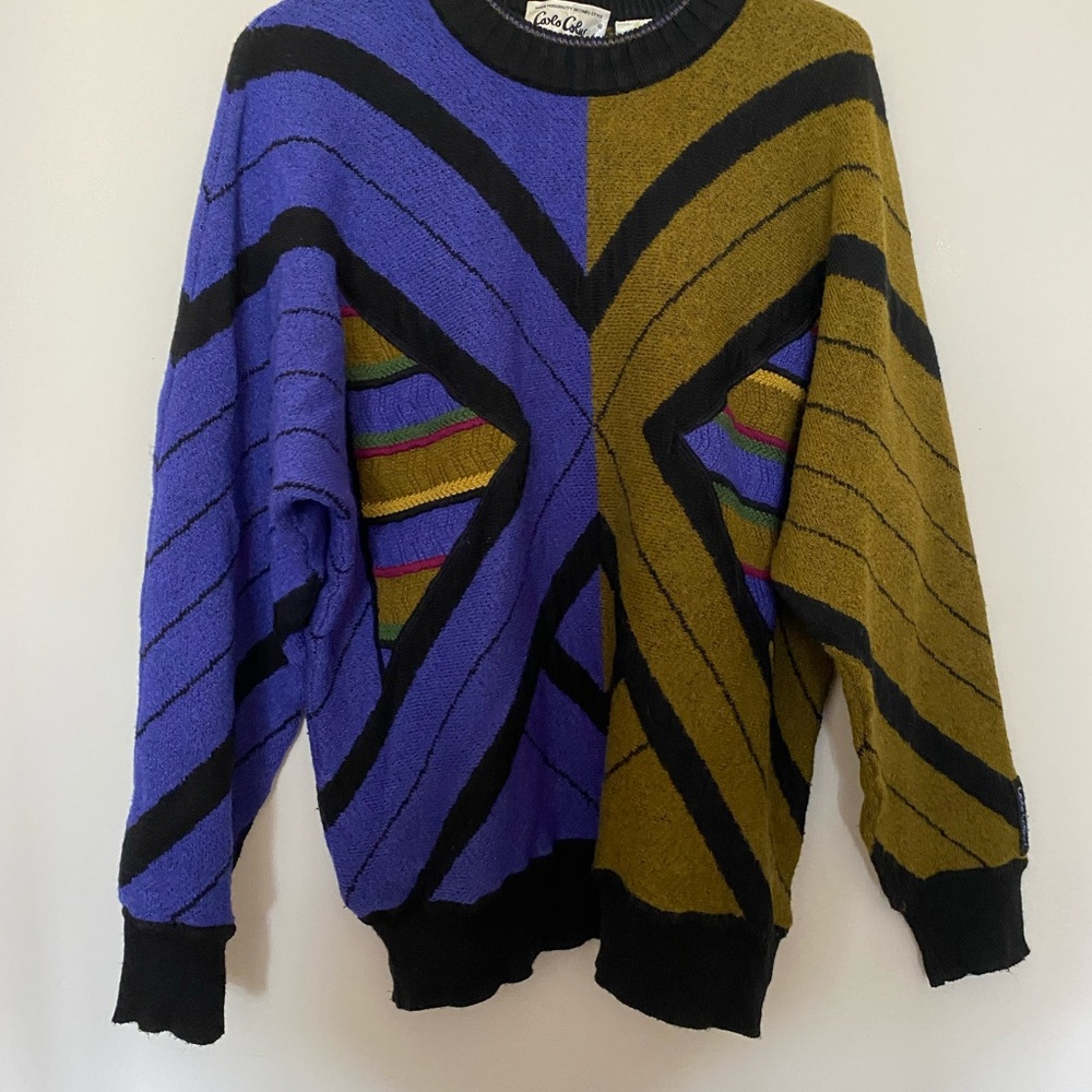 vintage 80s wool sweater